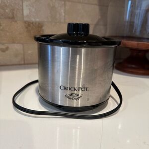 Crock-Pot Little Dipper Stainless Steel Slow Cooker